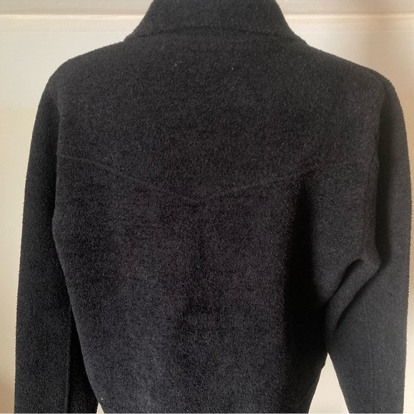 Magaschoni Black Soft Button Up Jacket size Medium - Picture 3 of 9